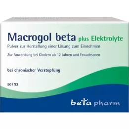 MACROGOL beta plus Electrolyte Plv.for oral use, 50 vnt