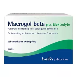 MACROGOL beta plus Electrolyte Plv.for oral use, 50 vnt