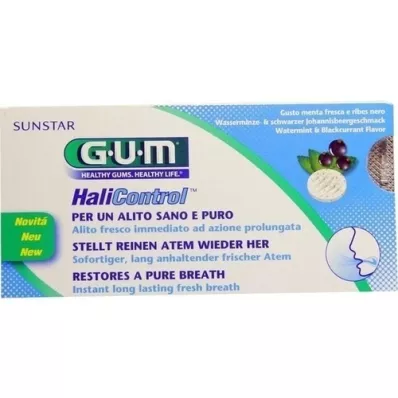 GUM HaliControl pastilės, 10 vnt