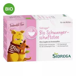 SIDROGA Ekologiškos nėščiųjų arbatos filtravimo maišelis, 20X1,5 g