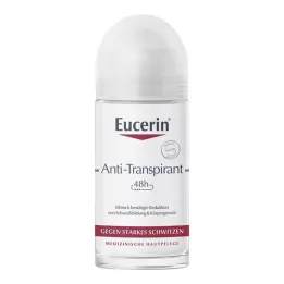 EUCERIN Dezodorantas antiperspirantas Roll-on 48h, 50 ml