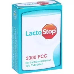 LACTOSTOP 3,300 FCC Tabletės, 100 vnt