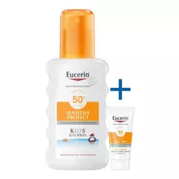 EUCERIN Sun Kids purškalas LSF 50+, 200 ml