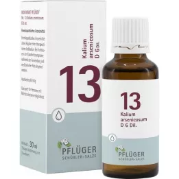 BIOCHEMIE Pflüger 13 Kalium arsenicosum D 6 lašinti, 30 ml