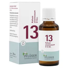 BIOCHEMIE Pflüger 13 Kalium arsenicosum D 6 lašinti, 30 ml