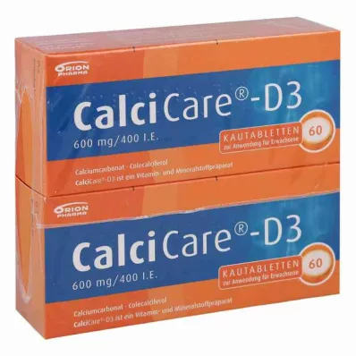 CalciCare-D3 600mg/400 tarptautinių vienetų (120 vnt.)