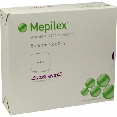 Mepilex 5x5cm tvarstis, 5 vnt Mepilex 5x5cm tvarstis, 5 vnt