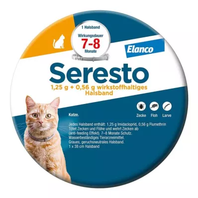 Seresto antkaklis katėms, 1 vnt Seresto antkaklis katėms, 1 vnt