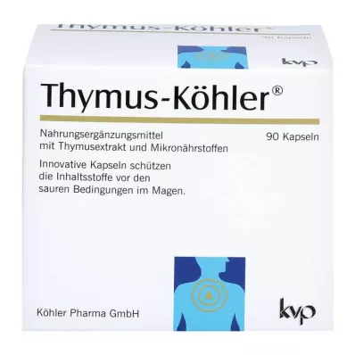 THYMUS KÖHLER Kapsulės, 90 vnt