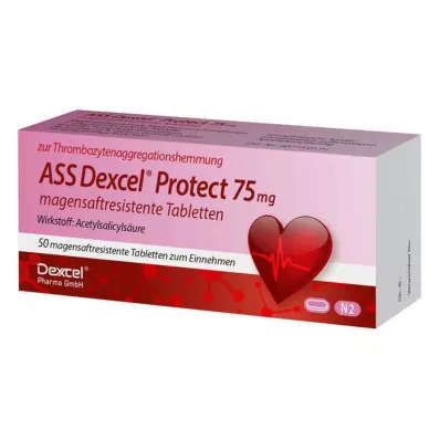 ASS Dexcel Protect 75 mg (50 vnt.)