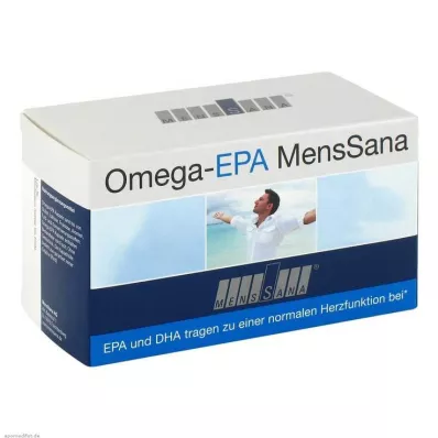 OMEGA EPA MensSana kapsulės, 90 kapsulių