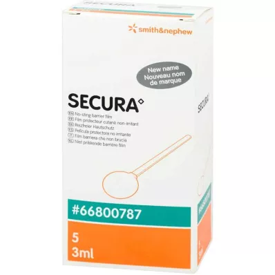 Secura nedirginantis odos apsaugos aplikatorius, 25X1 ml Secura nedirginantis odos apsaugos aplikatorius, 25X1 ml