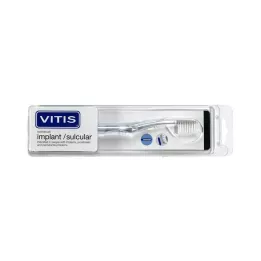VITIS dantų šepetėlis implantams, 1 vnt