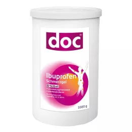 DOC IBUPROFEN Skausmo gelio 5% dozatorius, 1 kg