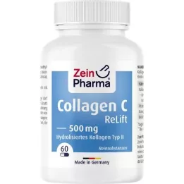 COLLAGEN C ReLift kapsulės 500 mg, 60 kapsulių