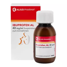 IBUPROFEN AL 40 mg/ml geriamoji suspensija, 100 ml