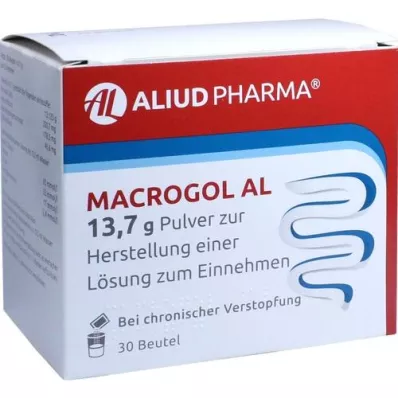 MACROGOL AL 13,7 g Plv.z.Her.Lsg.z.Oral, 30 vnt