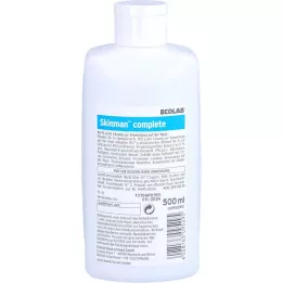 SKINMAN sukomplektuotas rankų dezinfekavimo priemonės buteliukas, 500 ml