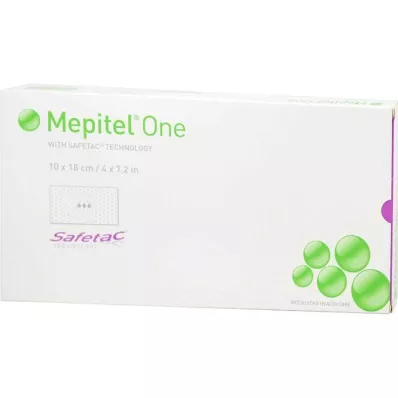 MEPITEL Vienas 10x18 cm dydžio silikoninis tinklinis tvarstis, 10 vnt