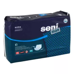 SENI Vyrų šlapimo nelaikymo įklotai, 15 vnt