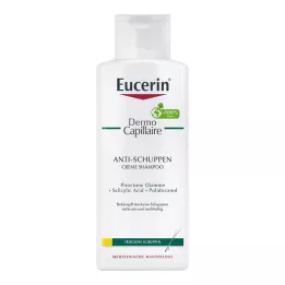 EUCERIN DermoCapillaire kreminis šampūnas nuo pleiskanų, 250 ml