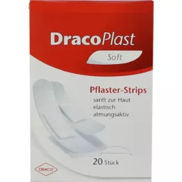 DRACOPLAST Minkštos gipso juostelės, asorti, 20 vnt