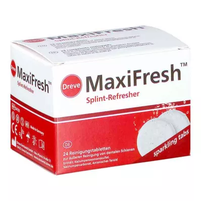 MAXIFRESH Valymo tabletės, 24 vnt