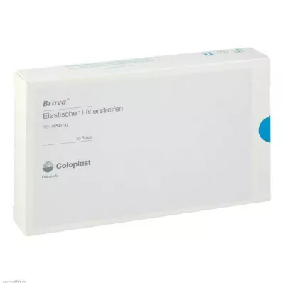 Brava elastinės fiksavimo juostelės, 20 vnt Brava elastinės fiksavimo juostelės, 20 vnt