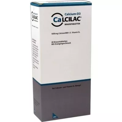 CALCILAC Tirpiosios tabletės, 40 vnt