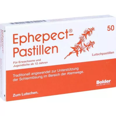 Ephepect pastilės, 50 vnt Ephepect pastilės, 50 vnt