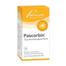 PASCORBIN Injekcinis tirpalas Injekcinis buteliukas, 20X50 ml
