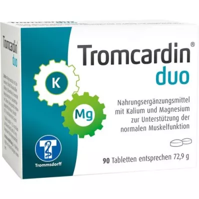 TROMCARDIN duo tabletės, 90 vnt