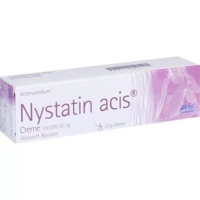 NYSTATIN acis kremas, 20 g