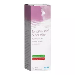 NYSTATIN acis suspensija, 30 ml