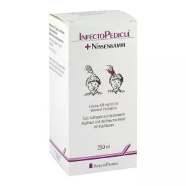 INFECTOPEDICUL Tirpalas + nit šukos, 250 ml