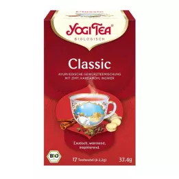 YOGI TEA Classic arbatos filtravimo maišelis, 17X2,2 g