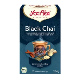 YOGI TEA Black Chai organinis filtravimo maišelis, 17X2,2 g