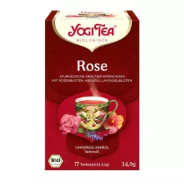 YOGI TEA Rožinis organinis filtravimo maišelis, 17X2 g