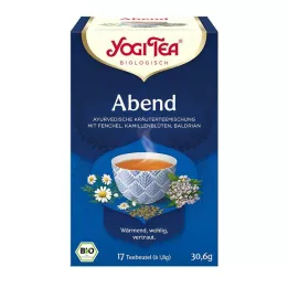 YOGI TEA Ekologiškos vakarinės arbatos filtravimo maišelis, 17X1,8 g