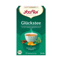 YOGI TEA Glückstee organinių medžiagų filtravimo maišelis, 17X1,8 g