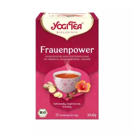 YOGI TEA Ekologiški filtravimo maišeliai Womens power tea, 17X1,8 g