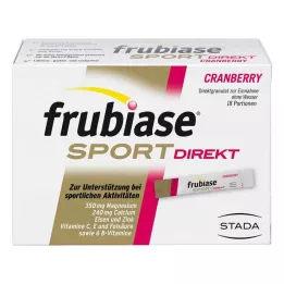 FRUBIASE SPORT Tiesioginės granulės, 18 vnt