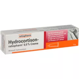 HYDROCORTISON-ratiopharm 0,5 % kremas, 15 g