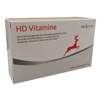HD Vitaminų kapsulės, 100 vnt