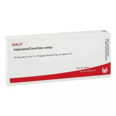 Valeriana/conchae Compositus ampulės (10x1 ml) Valeriana/conchae Compositus ampulės (10x1 ml)