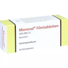 MORONAL Plėvele dengtos tabletės, 50 vnt