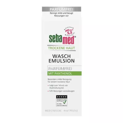 SEBAMED Sausos odos prausimosi emulsija be kvapiųjų medžiagų, 200 ml