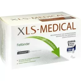 XLS Medicininės riebalų rišiklio tabletės, mėnesinė pakuotė, 180 vnt