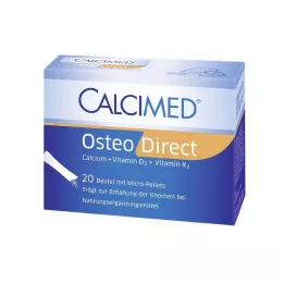 CALCIMED Osteo Direct Micro-Pellets, 20 vnt