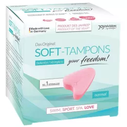 SOFT TAMPONS normalus, 3 vnt